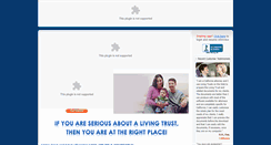 Desktop Screenshot of livingtrustsontheweb.com